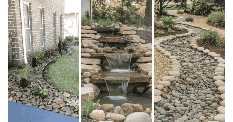 36 River Rock Landscaping Ideas for Beautiful Outdoor Spaces